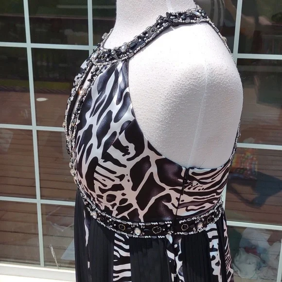 SUE WONG Caché Cocktail Dress.              💜 VINTAGE 💜 new sexy is you! - Picture 11 of 12